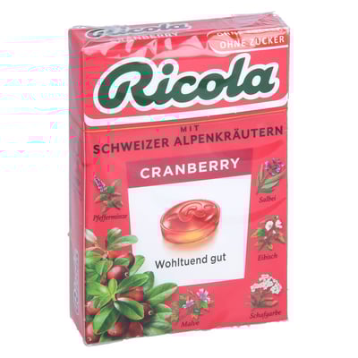 Ricola oZ Box Cranberry