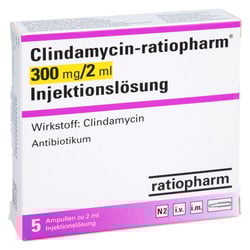 Clindamycin-ratiopharm 300 mg/2ml Injektionslösung