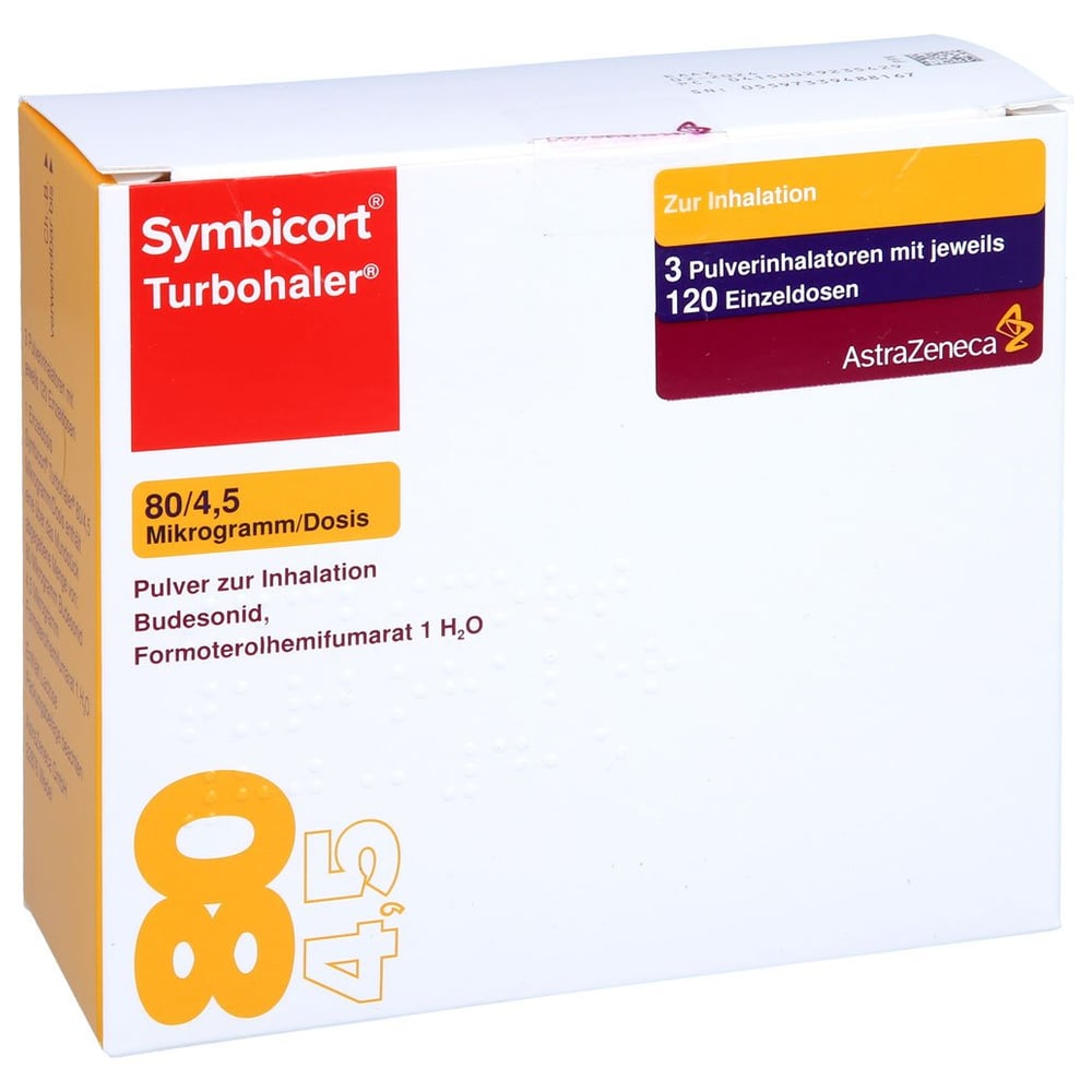 Symbicort Turbohaler 80/4,5 Mikrogramm/Dosis