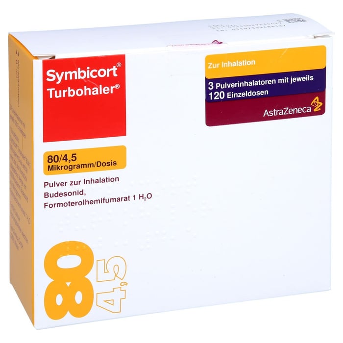 Symbicort Turbohaler 80/4,5 Mikrogramm/Dosis