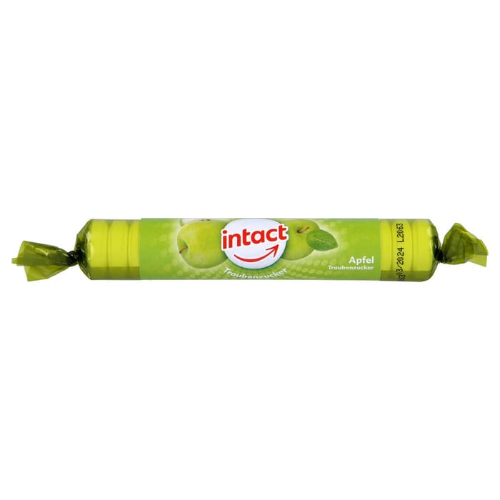 Intact Traubenzucker Rolle Apfel