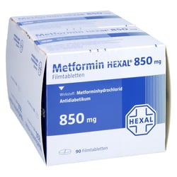 Metformin HEXAL 850 mg