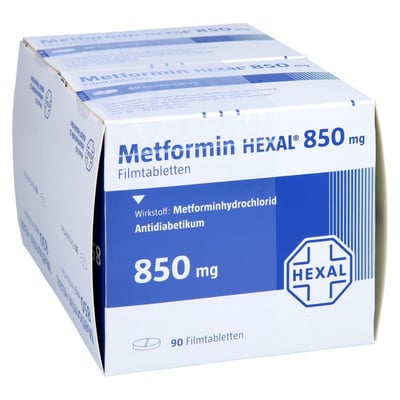 Metformin HEXAL 850 mg