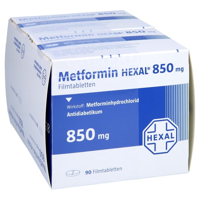Metformin HEXAL 850mg