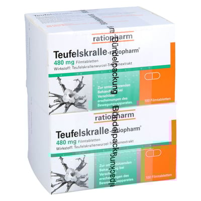 Teufelskralle-ratiopharm - bei Gelenkschmerzen