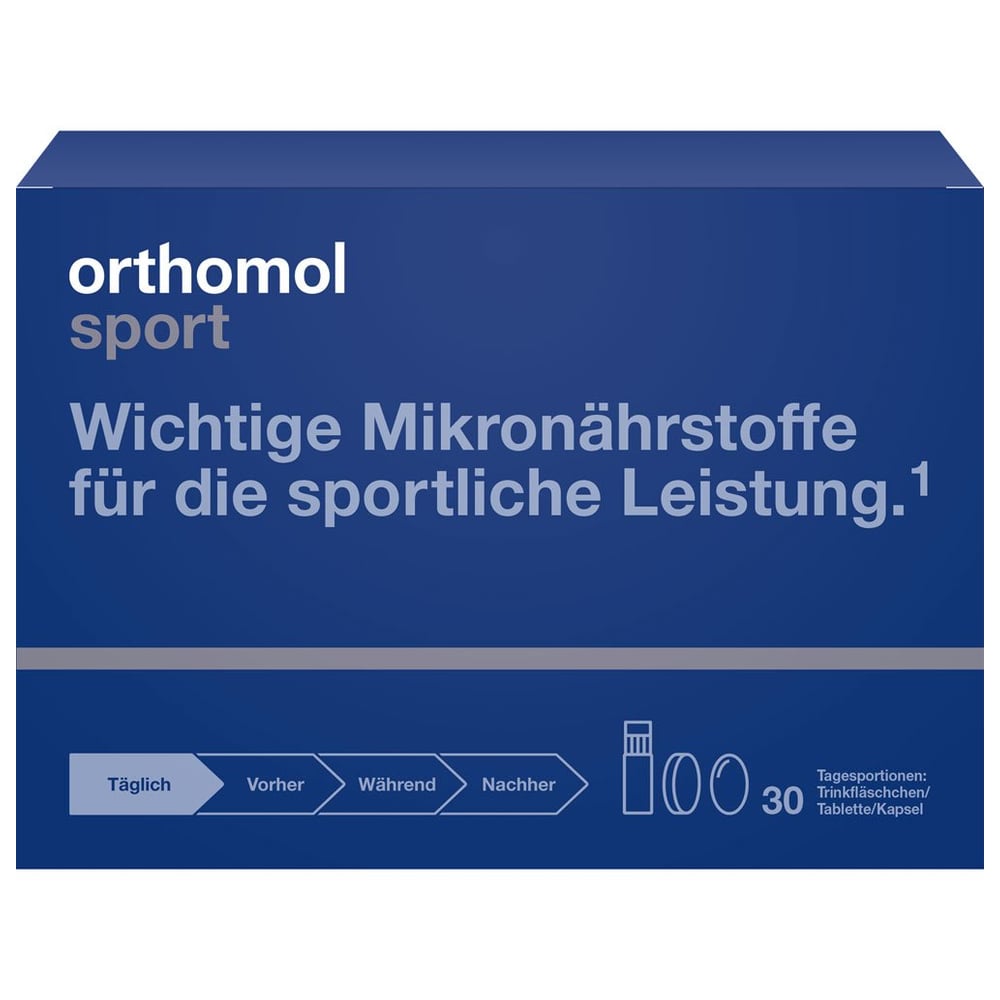 Orthomol Sport Trinkfläschchen/Tablette/Kapsel