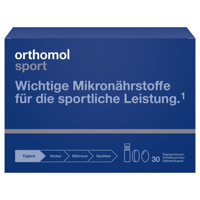 Orthomol Sport Trinkfläschchen/Tablette/Kapsel