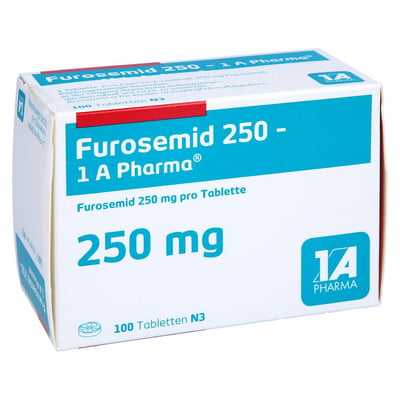 Furosemid 250-1A Pharma Produktbild 1