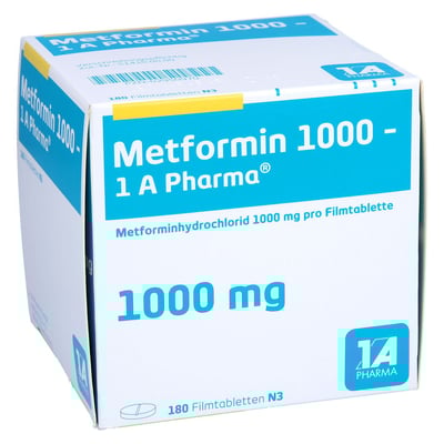 Metformin 1000-1A Pharma