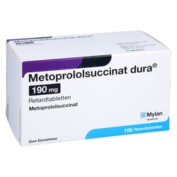 Metoprololsuccinat dura 190 mg