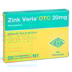 Zink Verla OTC 20 mg