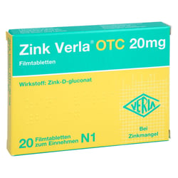 Zink Verla OTC 20 mg