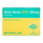 Zink Verla OTC 20 mg