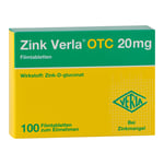 Zink Verla OTC 20 mg