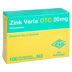 Zink Verla OTC 20 mg
