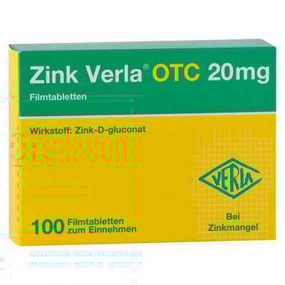 Zink Verla OTC 20 mg