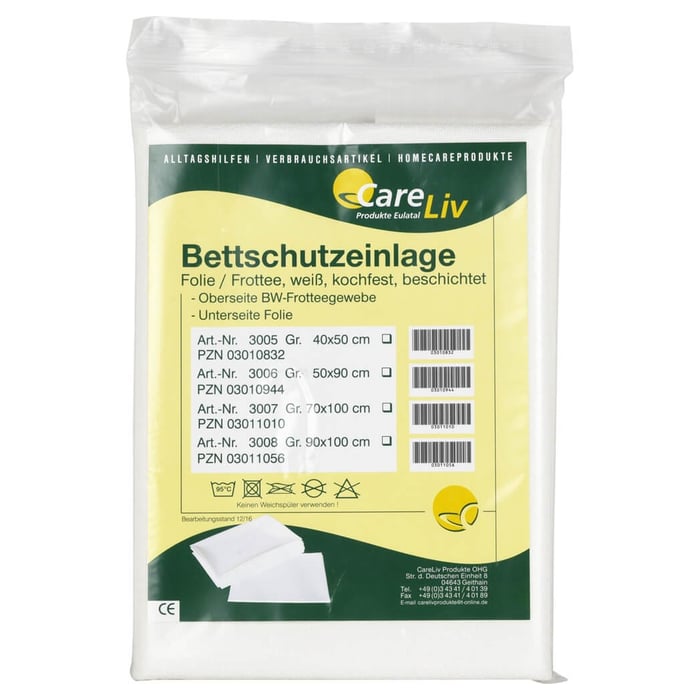 Bettschutzeinl Fo Fr 50x90