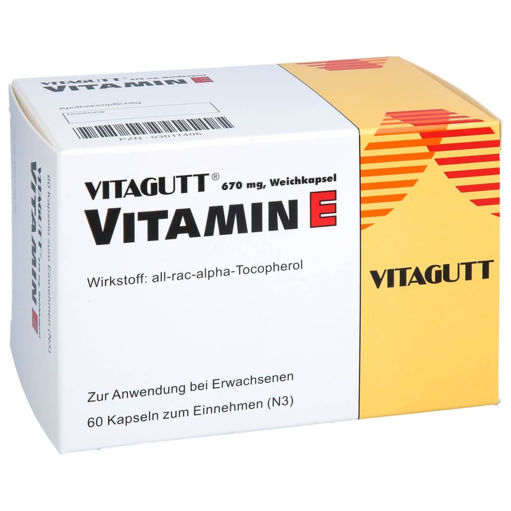 Vitagutt Vitamin E 1000 Weichkapseln