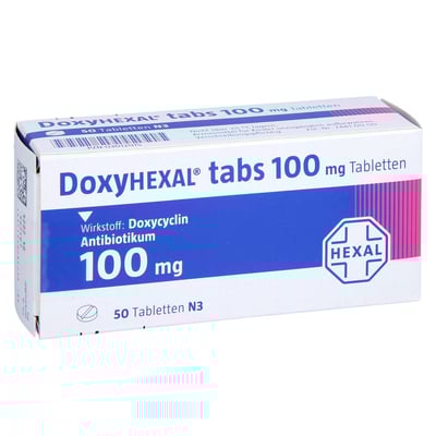 DoxyHEXAL tabs 100 mg