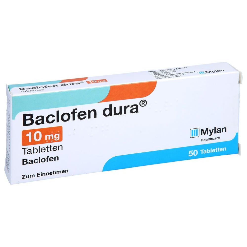 Baclofen dura 10mg