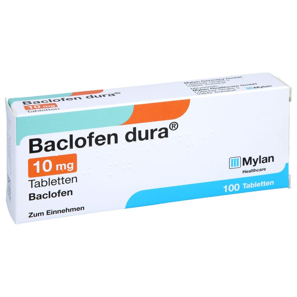 Baclofen dura 10mg