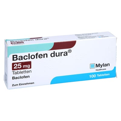 Baclofen dura 25 mg Produktbild 1