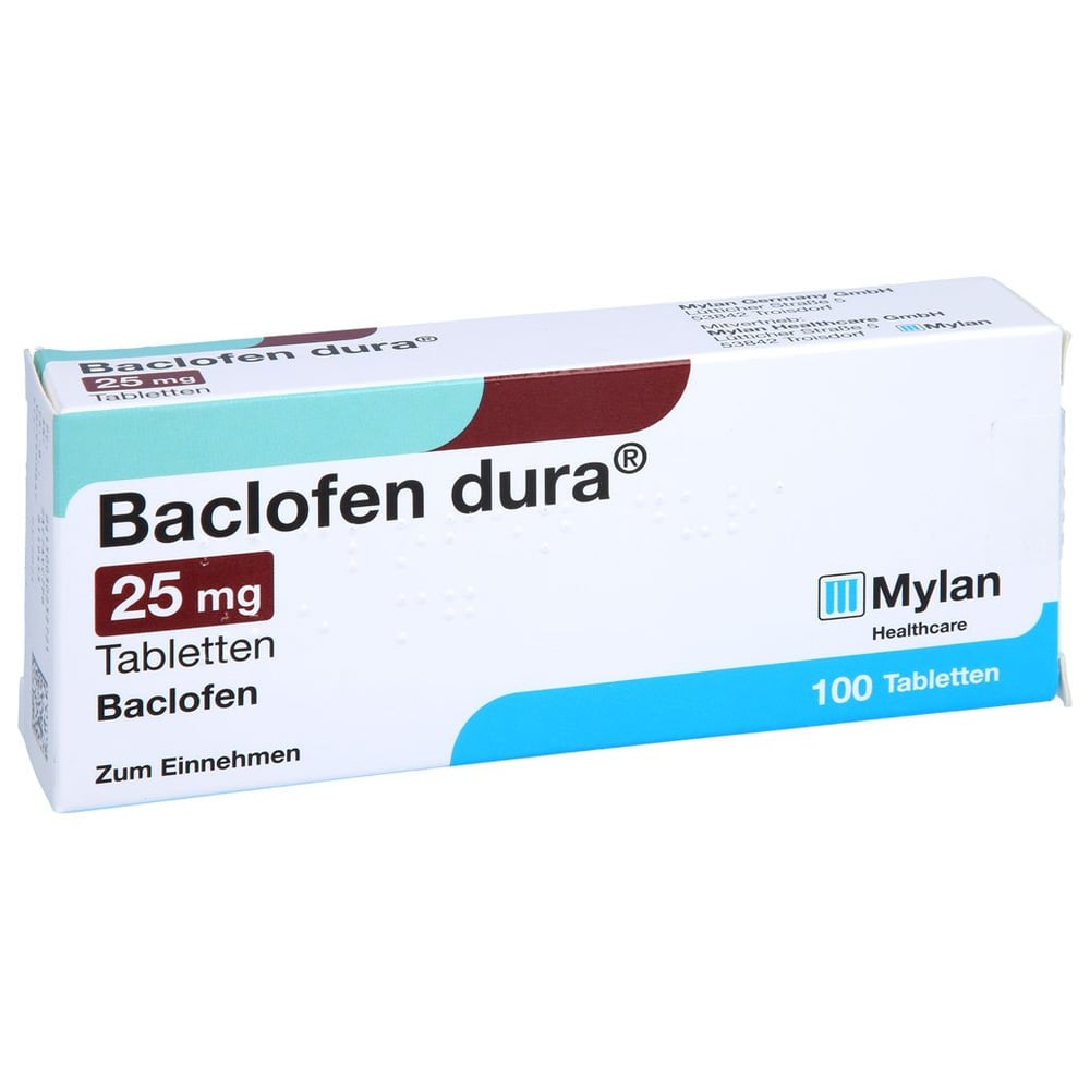 Baclofen dura 25mg