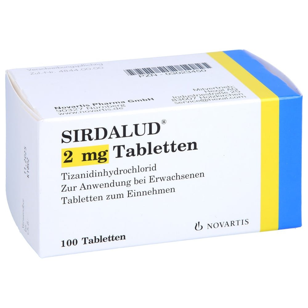 Sirdalud 2 mg