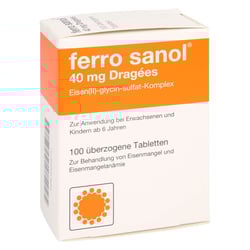 Ferro sanol 40 mg Dragees