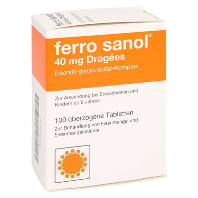 Ferro sanol 40 mg Dragees