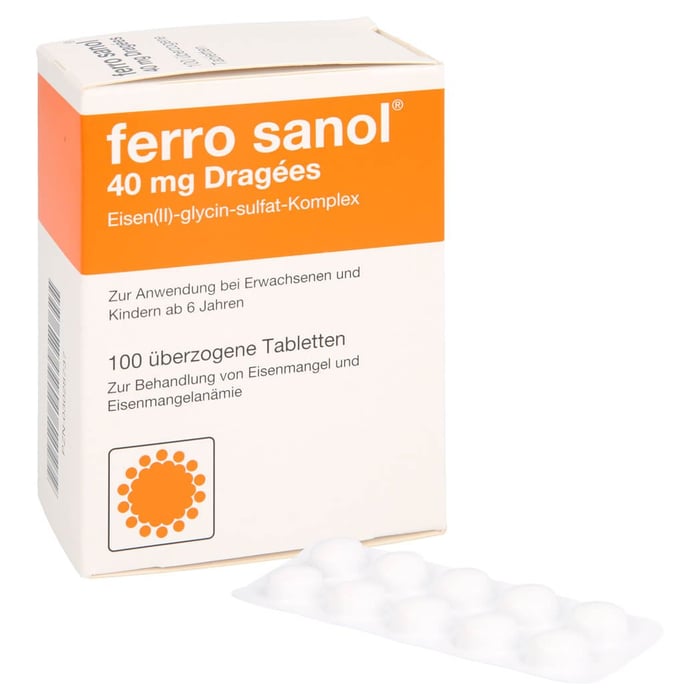 Ferro sanol 40mg Dragees