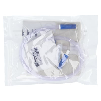 Beinbeutel m.Doghouse 750ml Schlauch50cm kürzb.ste