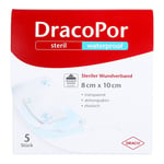 Dracopor Waterproof Wundverband steril 8cmx10 cm