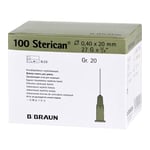 Sterican Kan. Luer-Lok 0,40x20 mm Größe 20 grau Produktbild 1