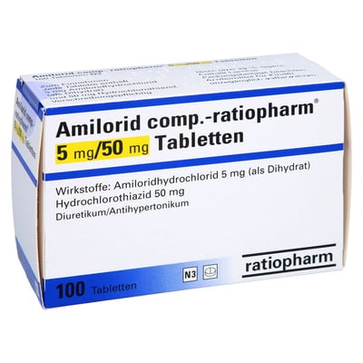 Amilorid comp.-ratiopharm 5 mg/50 mg