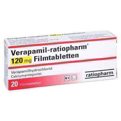 Verapamil-ratiopharm 120 mg