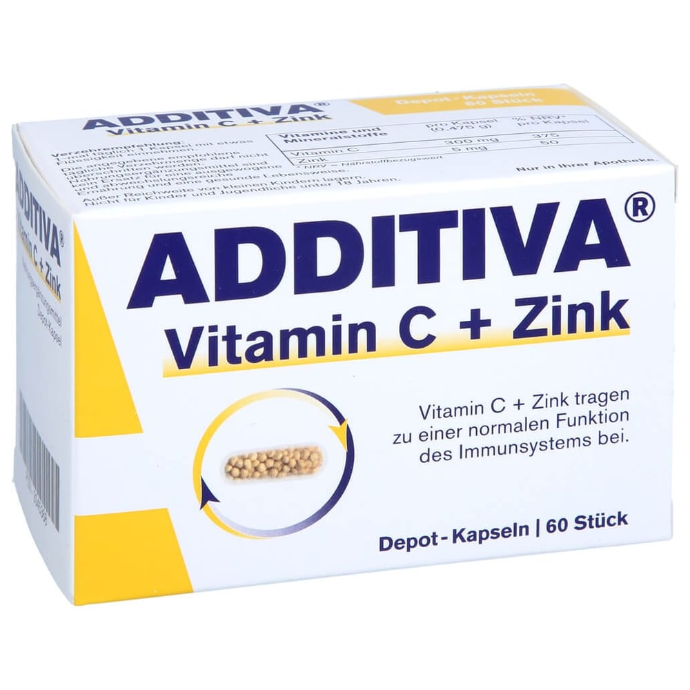 Additiva Vitamin C Depot 300 mg Kapseln