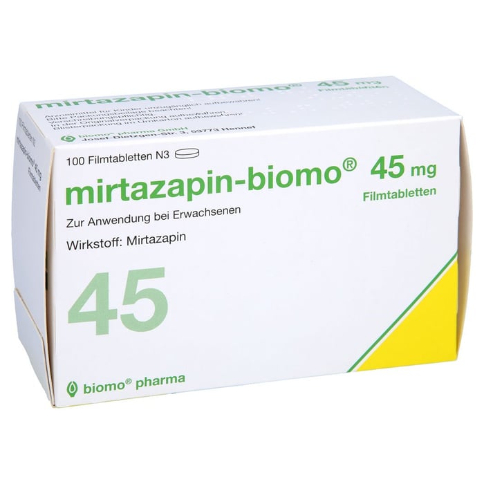 Mirtazapin-biomo 45mg