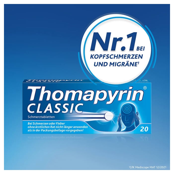 Thomapyrin CLASSIC Schmerztabletten