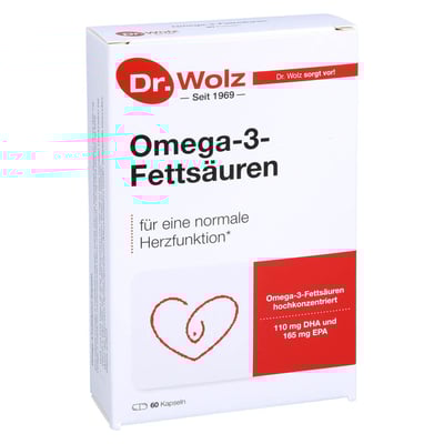OMEGA-3 FETTsäureN 500 mg/60% Kapseln