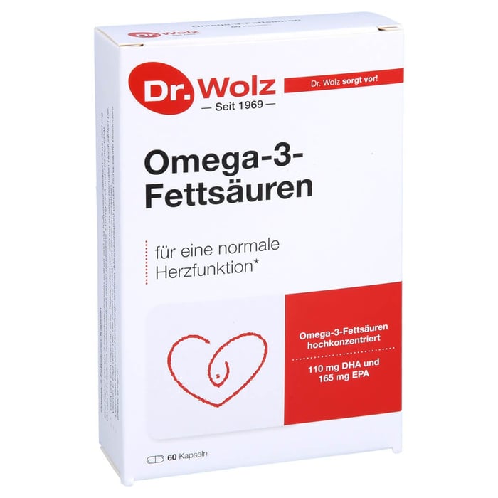 OMEGA-3 FETTsäureN 500 mg/60% Kapseln