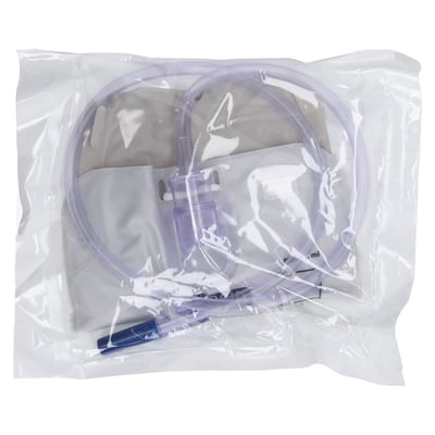 Urinbeutel 24h steril Schl.90cm 1000ml