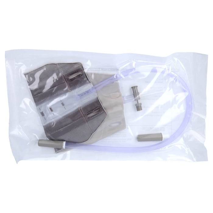 Beinbeutel 500ml Schlauch 50cm kürzbar