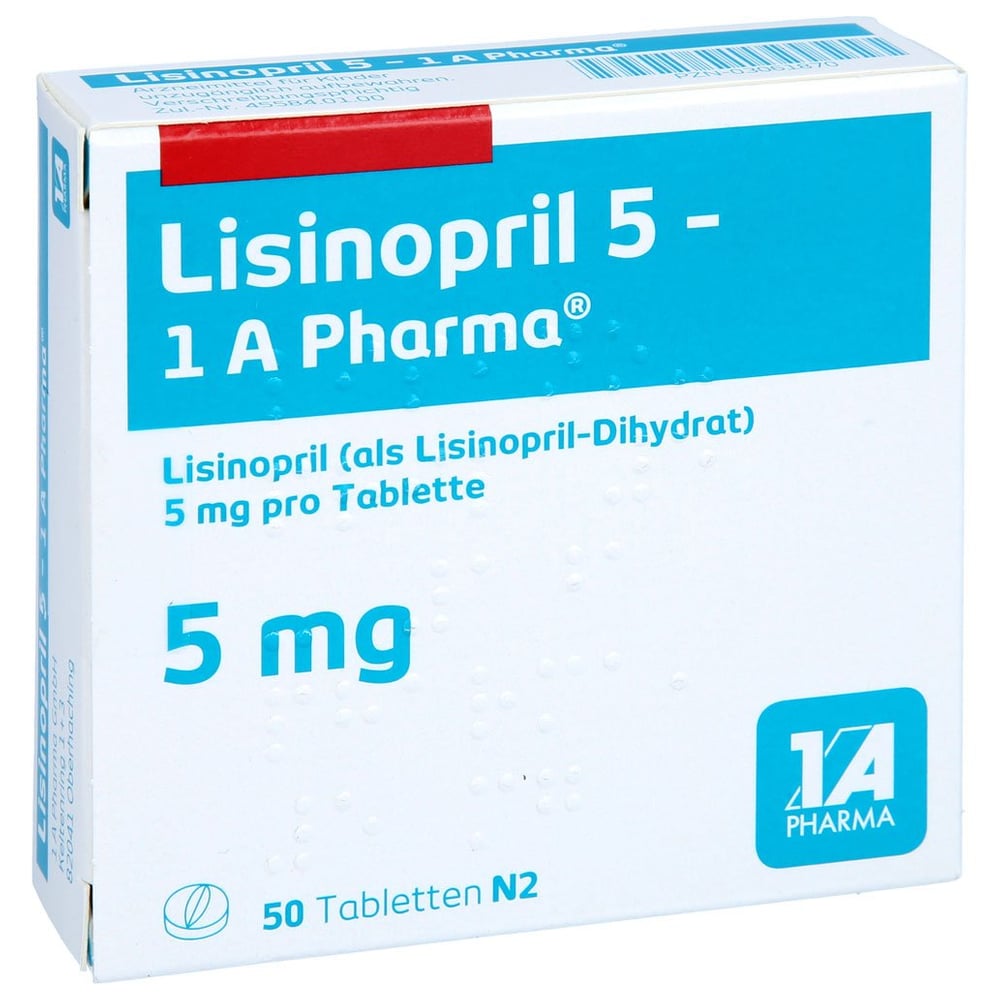 Lisinopril 5-1A Pharma
