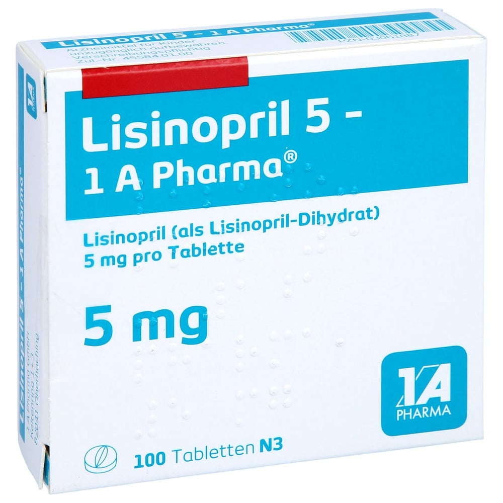 Lisinopril 5-1A Pharma
