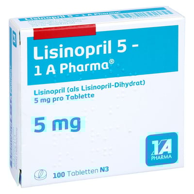 Lisinopril 5-1A Pharma