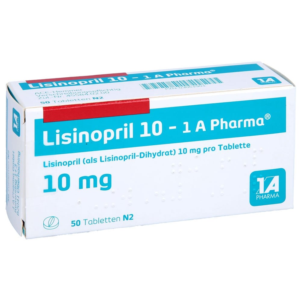 Lisinopril 10-1A Pharma