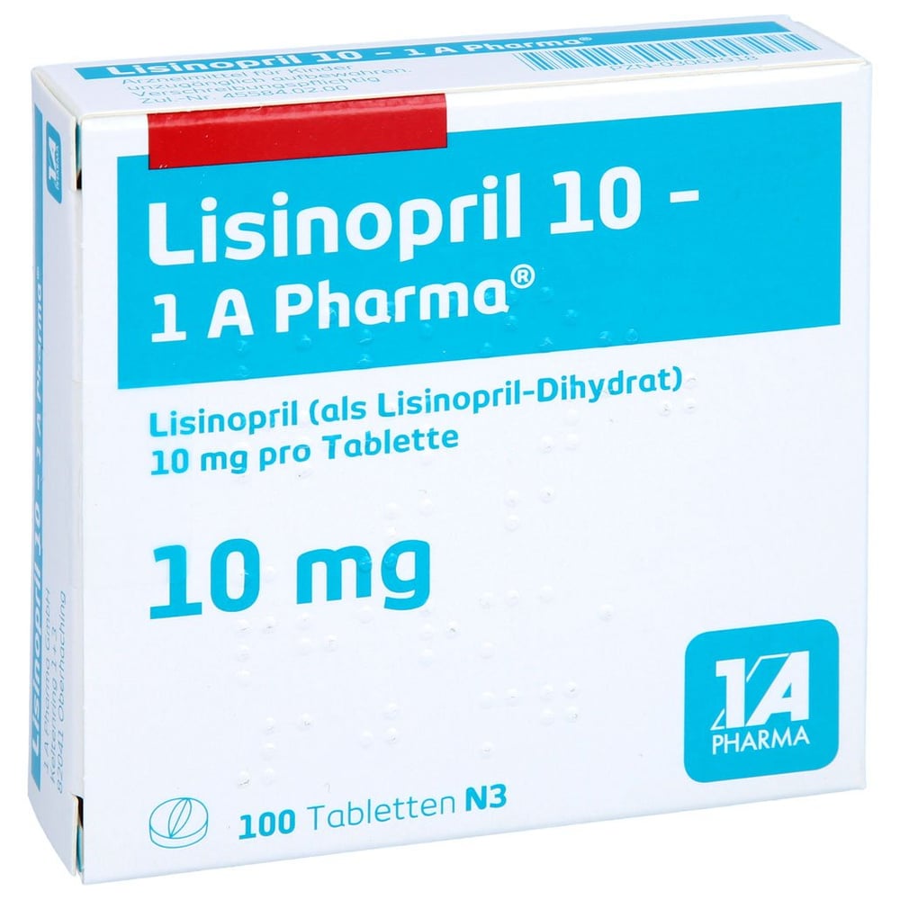 Lisinopril 10-1A Pharma