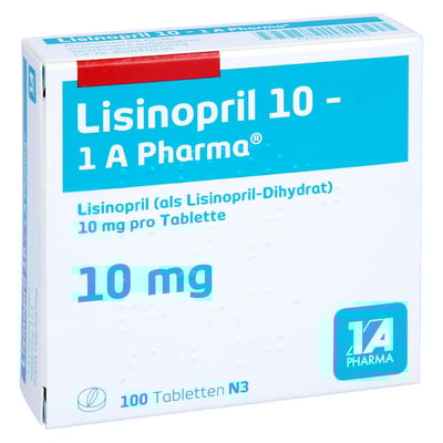 Lisinopril 10-1A Pharma
