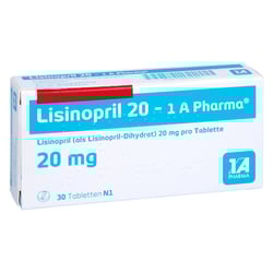 Lisinopril 20-1A Pharma
